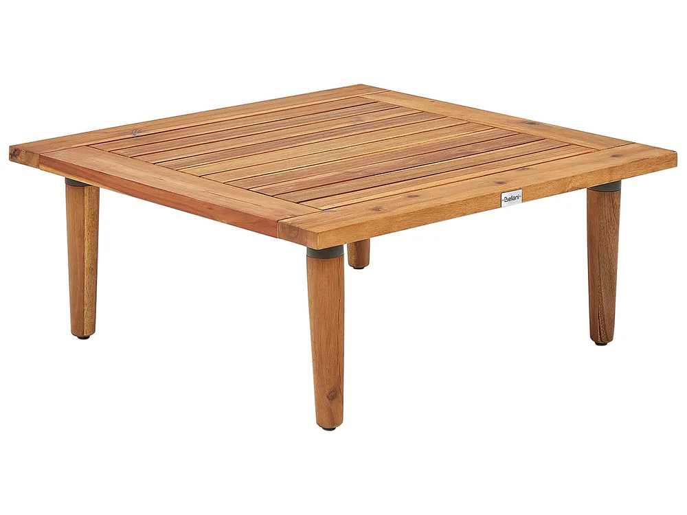 Lounge Set mit Tisch 2-Sitzer FRASCATI modular zertifiziertes Akazienholz Cremeweiß_919553