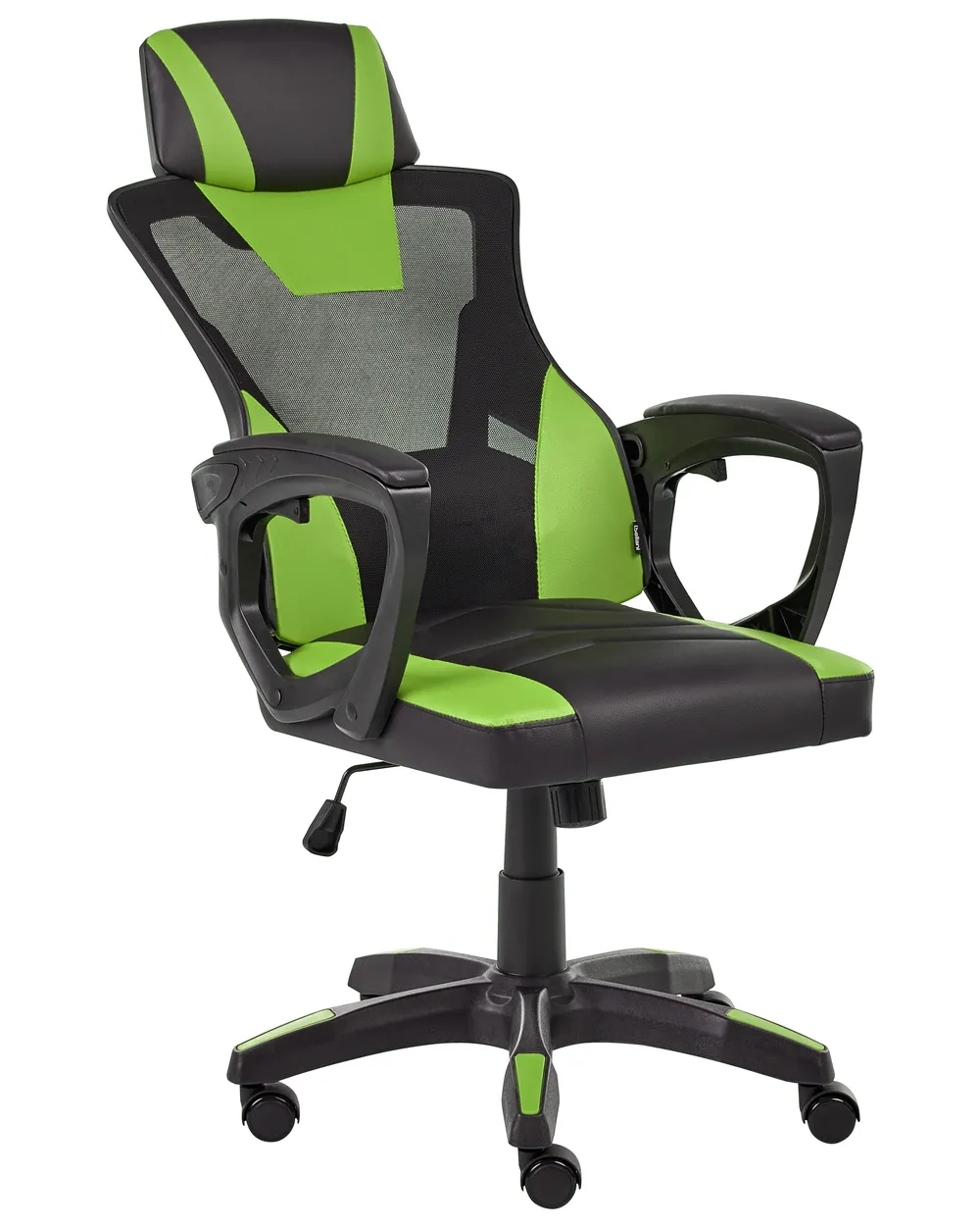 Office Chair IGNIS Faux Leather Lime Green_1072886