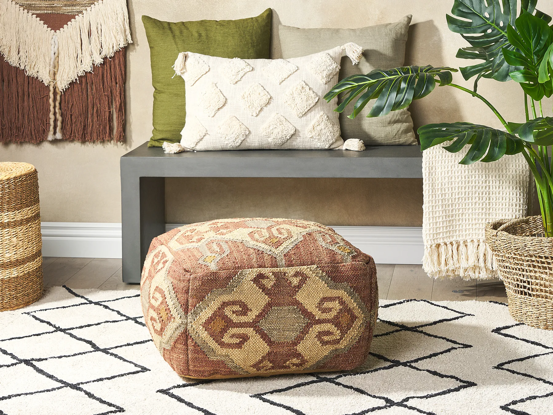 Pouf URPAD Jute Bunt_846591