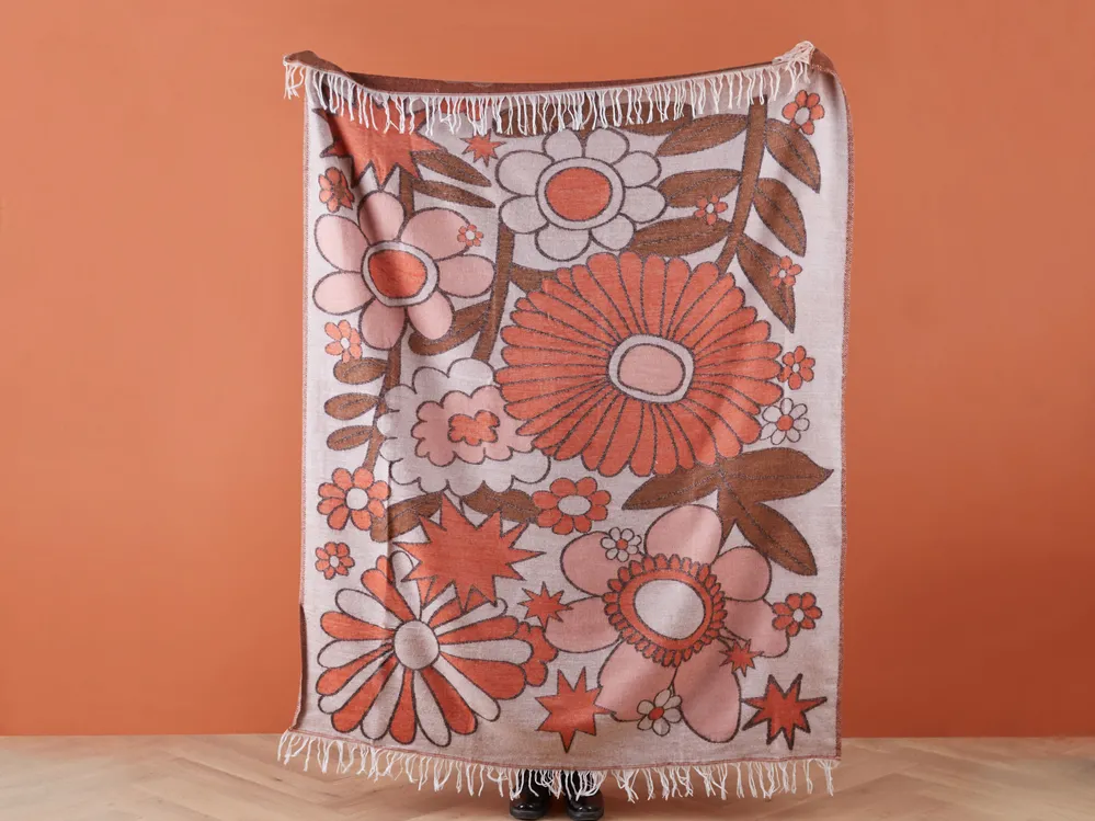 Kuscheldecke DARAU 130 x 170 cm Bunt_868839