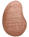 Teppich MASSO Goldbraun 160 x 230 cm Viskose