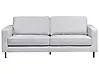 Sofa 3-Sitzer SAVALEN Stoff Hellgrau