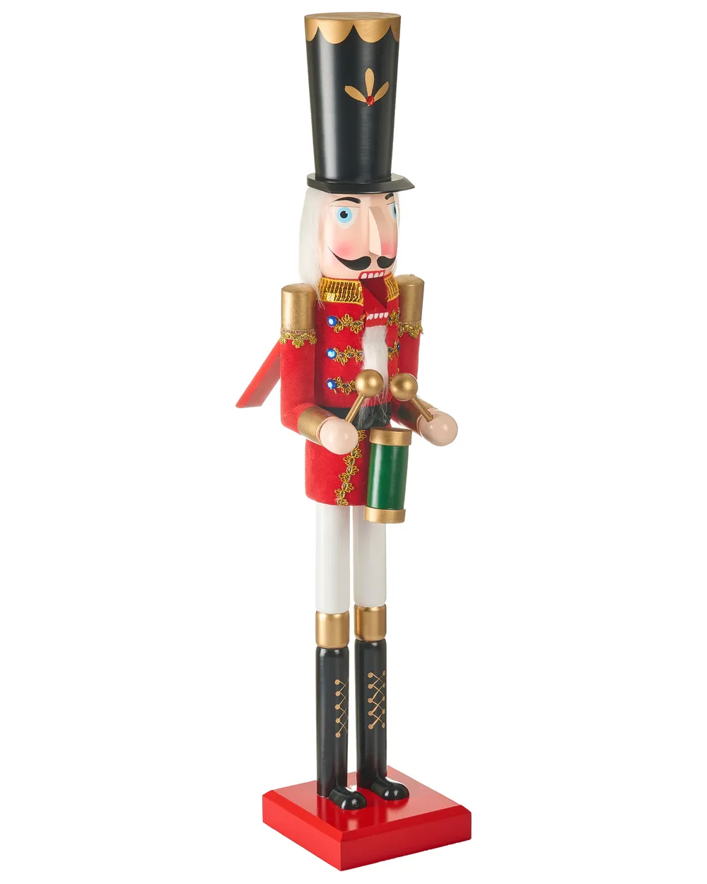Dekofigur SVARTAN 90 cm Nussknacker Rot_1027583