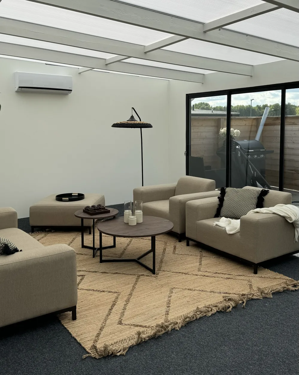 Teppich HANDERE Beige 200 x 300 cm Jute_939927