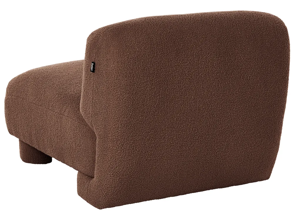 Modulsofa Set 4-Sitzer MJALBI Bouclé Braun_1075389