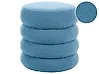 Pouf SUMPTER Bouclé Hellblau