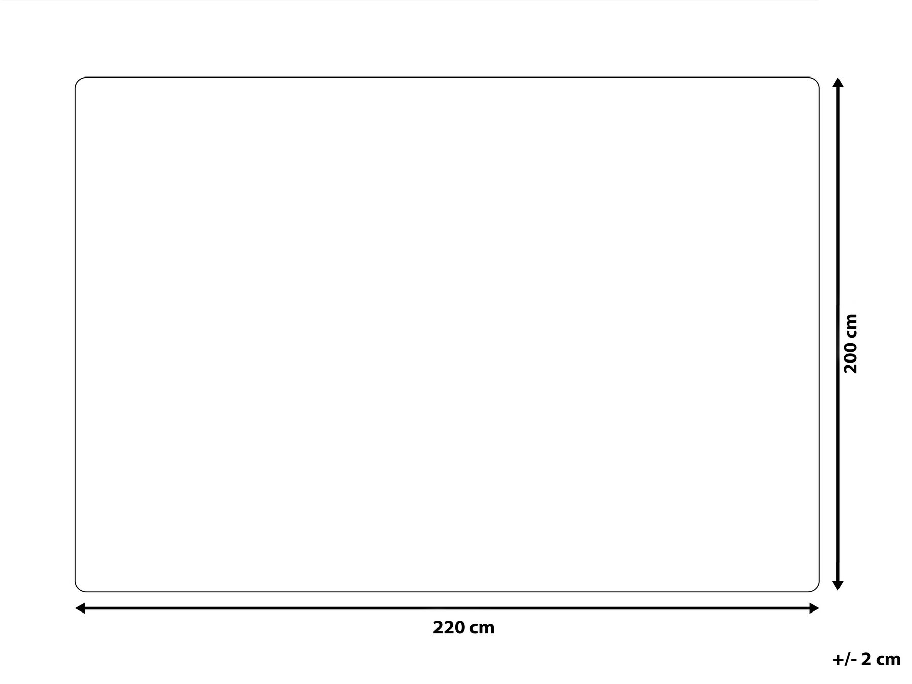 Tagesdecke KANDILLI 200 x 220 cm Grau_722188