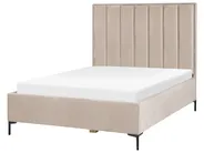 Posteljni komplet SEZANNE Samet Sivo-bež 140 x 200 cm_892600