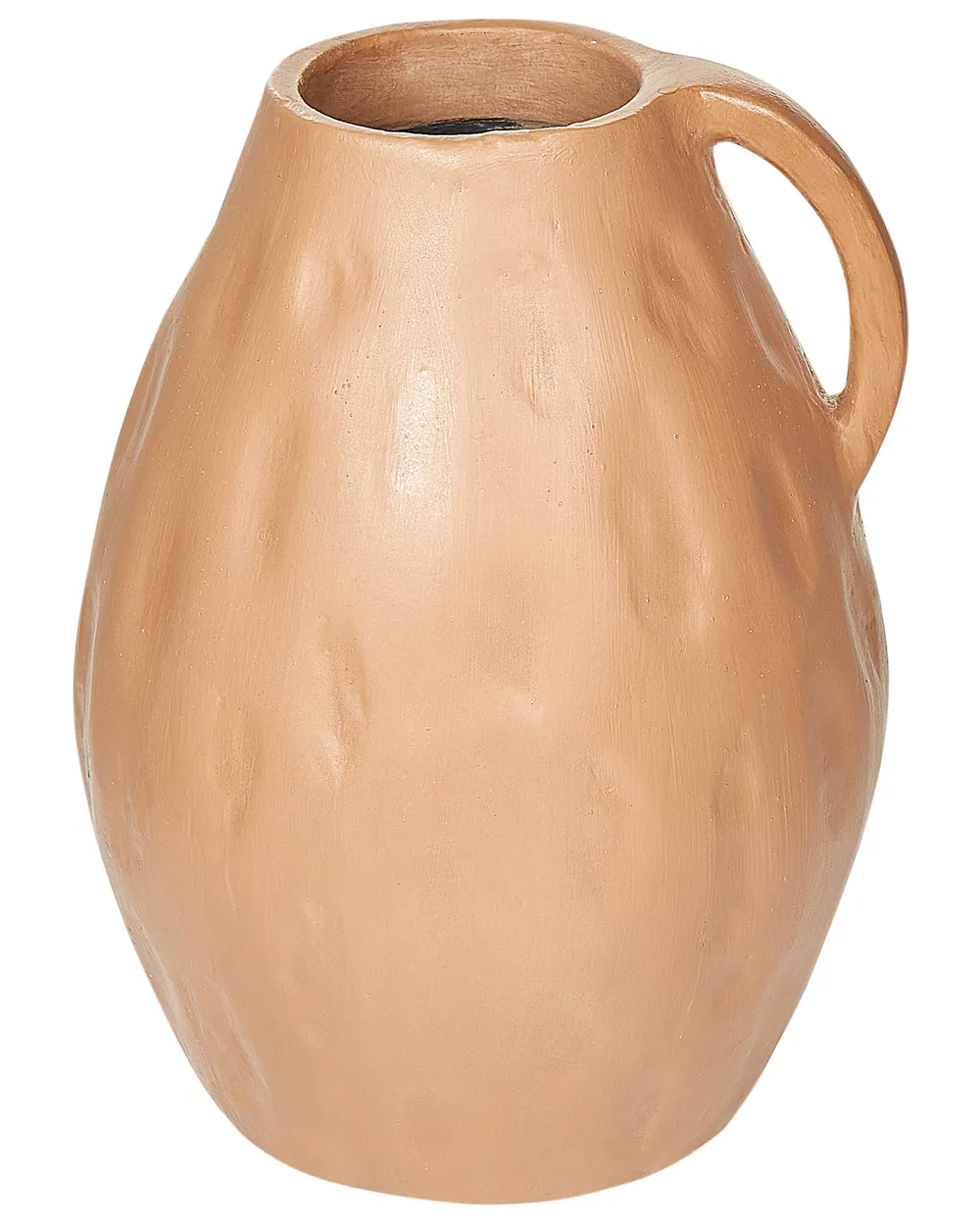 Decorative Vase KULIM 40 cm Ceramic Dark Beige