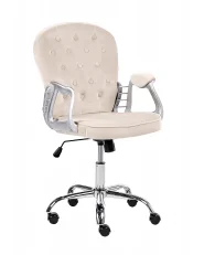 Schreibtischstuhl PRINCESS Samtstoff Taupe_1150191