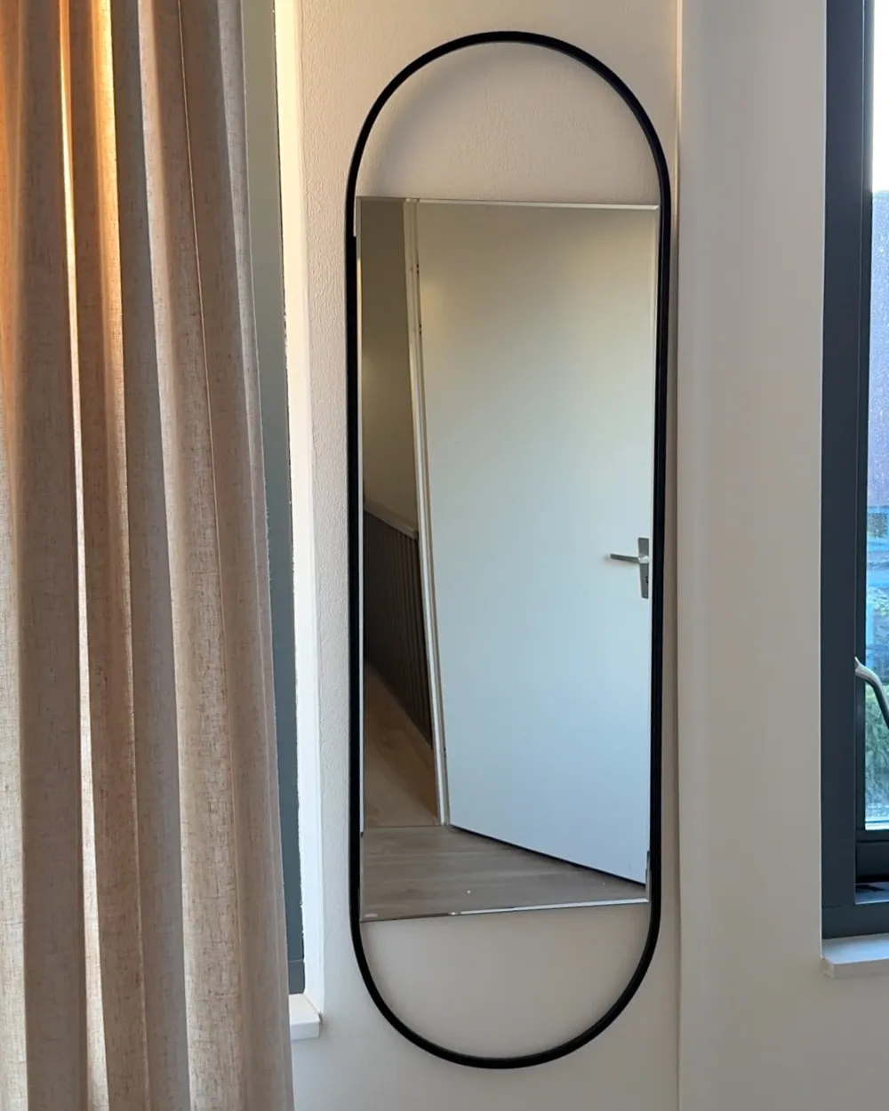 Miroir Mural Rond, Miroir Rond Avec Cadre En Métal, Miroir Suspendu
