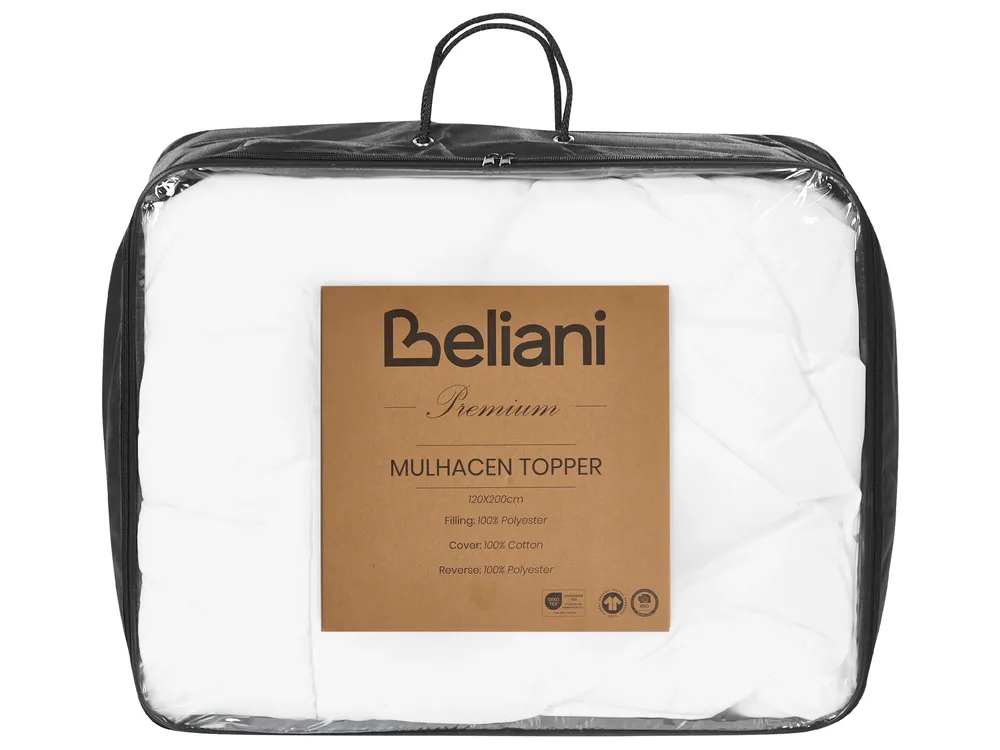 Polyester-Matratzentopper MULHACEN 120 x 200 cm_1044714