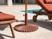 Sonnenschirmfuß CAREZZA Rund Braun 21 kg_1079727