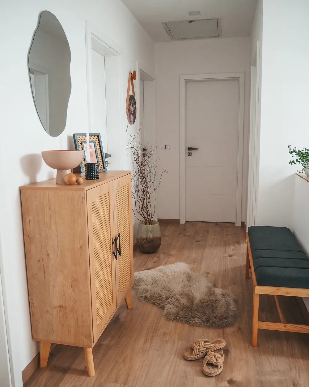 Sheepskin Rug ULURU Brown 65 x 110 cm_862717
