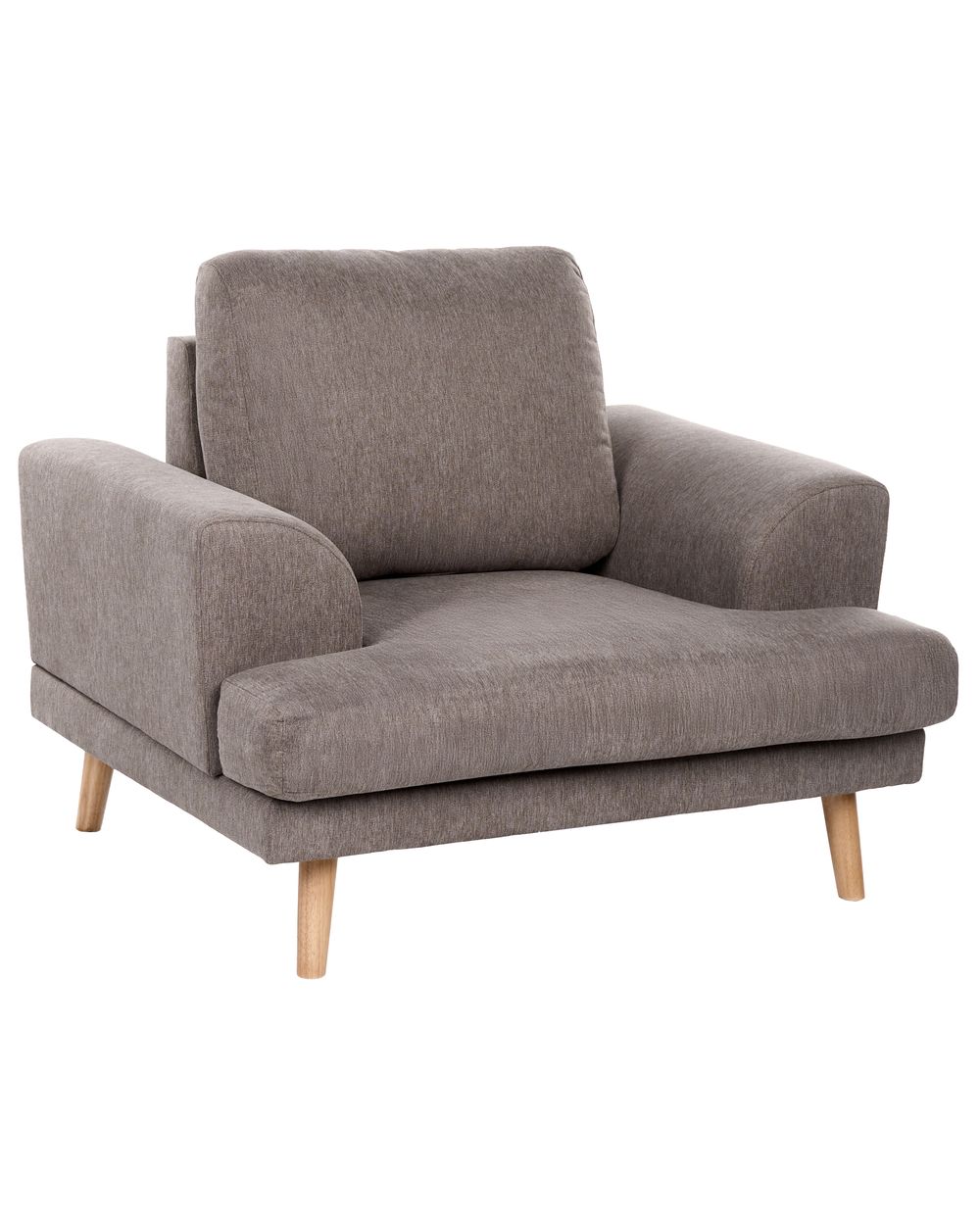 Sessel KILDAL Stoff Braun
