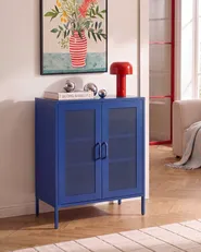 Cabinet WAKATIPU Metal Navy Blue_1116434