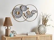 Wandobjekt Blume PROMETHIUM 51 cm Metall Gold_1175535