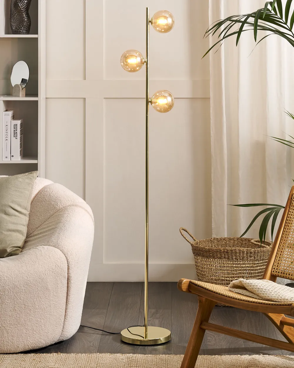 Stehlampe RAMIS Metall Gold
