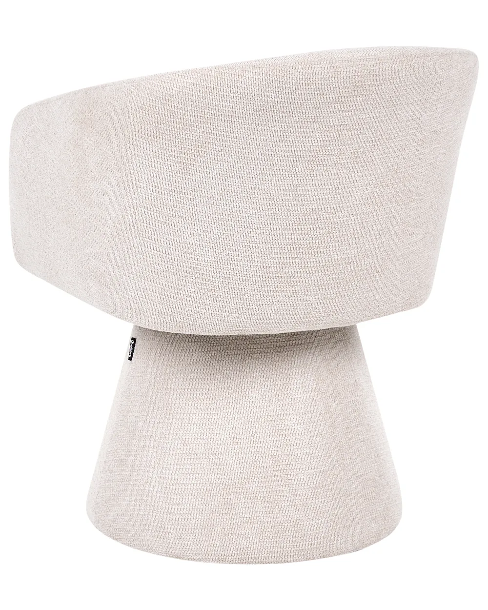 Esszimmerstuhl drehbar RYGGA Stoff Hellbeige_1086640