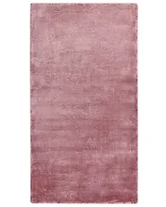 Rug GESI Pink 80 x 150 cm Viscose_837729