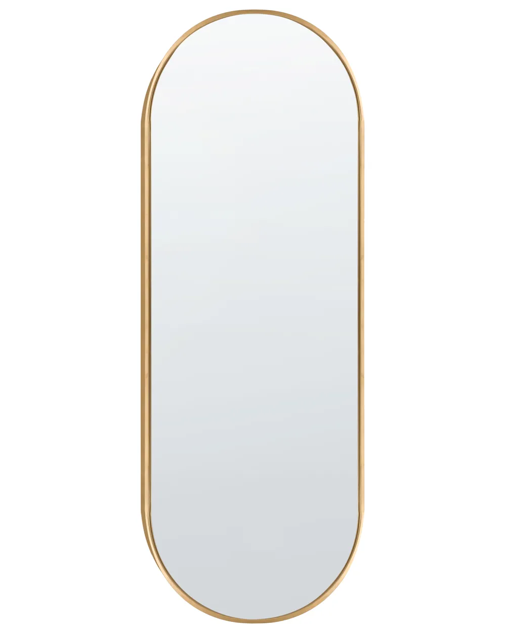 Wandspiegel AZEVILLE 46 cm 122 cm Metall Gold