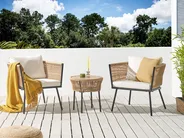 Outdoor Kissenbezug Set GARGANO Hellbeige_981862