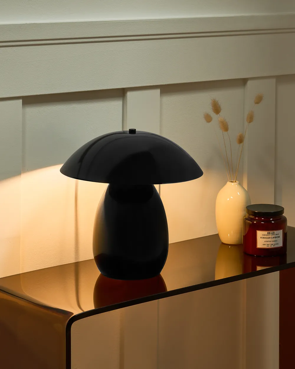 Tischlampe SIGI Metall Schwarz