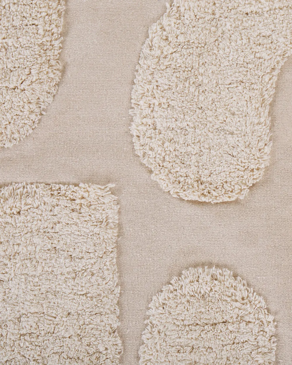 Teppich DIYADIN Beige 160 x 230 cm Baumwolle_817472