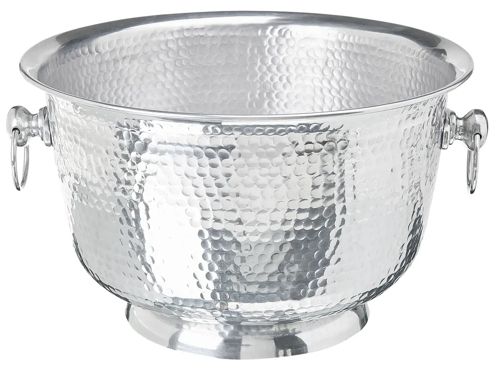 Dekoschale POMPEII Metall Silber