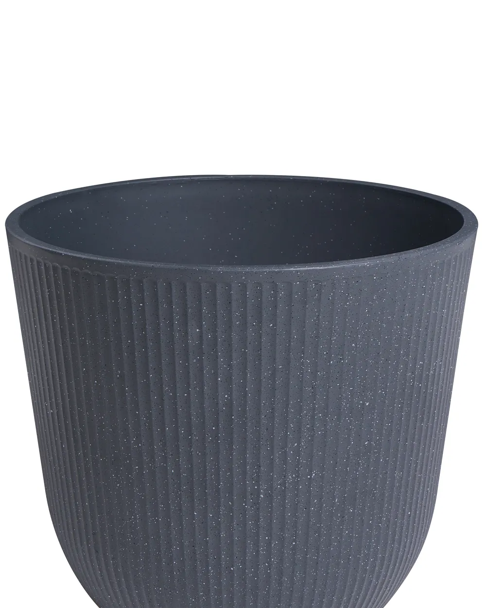 Lot de 2 pots de fleurs DRABA 44 cm Noir_1123642
