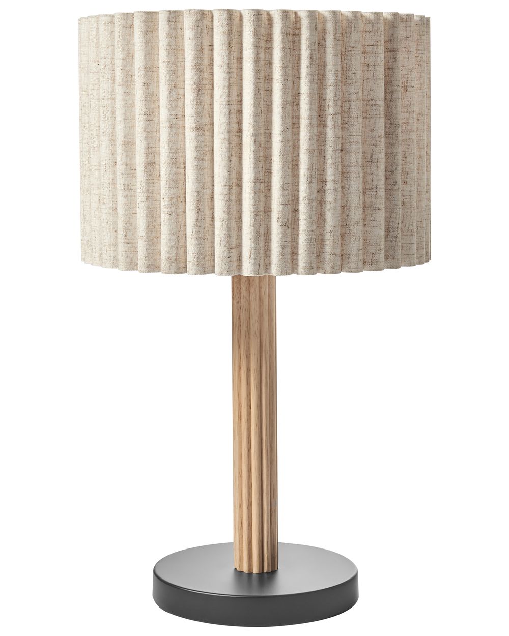Table Lamp BELESSA Linen Light Beige