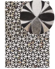 Teppich ISHAN Bunt 140 x 200 cm Echtleder_780648