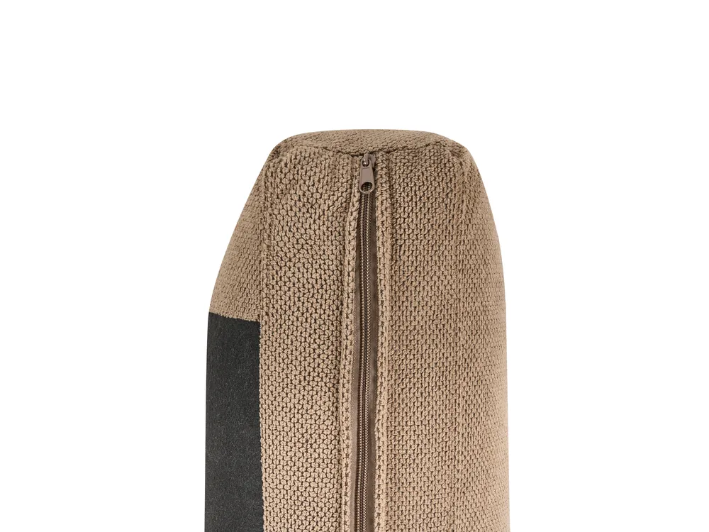 Ecksofa 3-Sitzer LOFOTEN Stoff Braun linksseitig_1098932