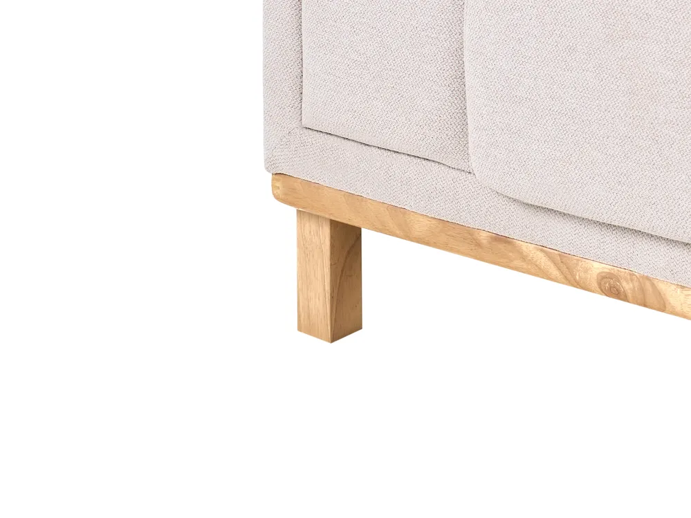 Ecksofa 5-Sitzer VENG Stoff Hellbeige linksseitig_1009684