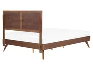 Bett mit Lattenrost ISTRES 160 x 200 cm Dunkle Esche_727923
