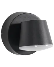 LED Außenwandleuchte 2er Set SALAS Schwarz_1105654