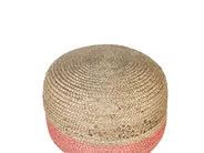 Pouf DUKI Jute Rosa_841518