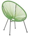 Gartenstuhl ACAPULCO II Polyrattan Grün