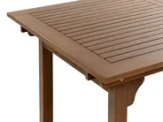 Gartenmöbel Set 6-Sitzer AMANTEA inkl. Kissen Akazienholz Taupe_880418