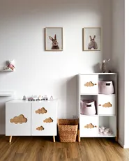 Shelving Unit CLOUDY 111 cm White_961384