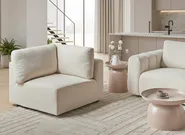 Corner Seat KIVVIK Boucle Off-White_1045509