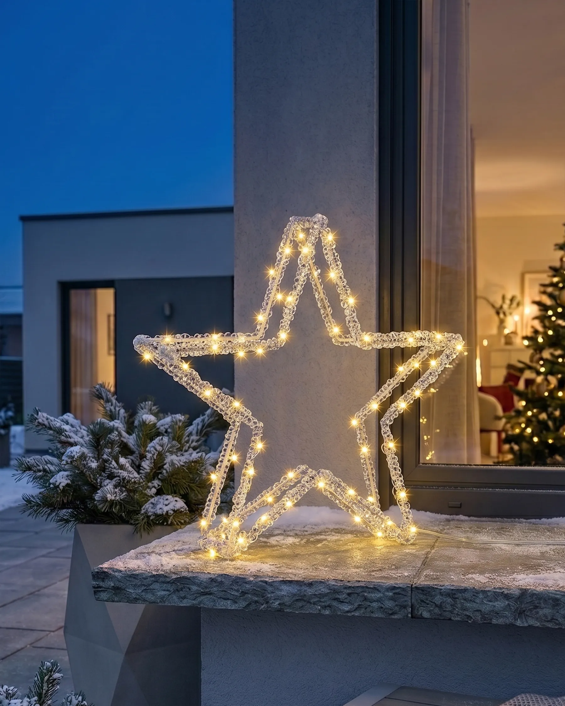 Outdoor Decoration LED SIMO 31 cm Star White_939691