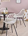Esszimmerstuhl 2er Set CANTON Weiß