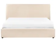 Ottoman Bed LAVAUR Boucle Beige 160 x 200 cm (EU King Size)_966023
