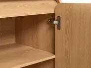 Sideboard mit 4 Türen DELORAINE Hellbraun_1078150