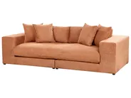 Sofa 3-Sitzer GLORVIKA Stoff Orange_924803
