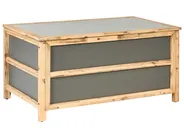 Aufbewahrungsbox ACATE 121 cm 72 cm Beton Grau_960007