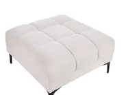 Ottomane ALNES Stoff Cremeweiß_950951