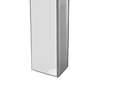 Side Table RIMARDE Glass Silver_1154706