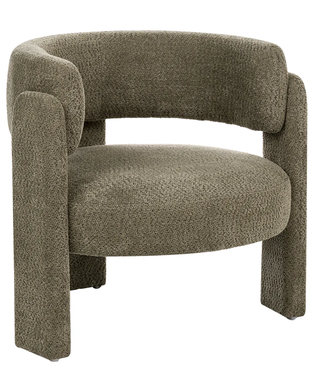 Sessel BUREA Chenillegewebe Dunkelgrün_1070171